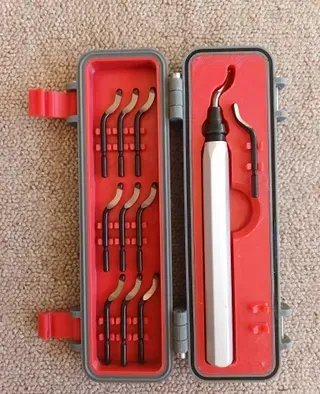 Rugged Deburring Tool Case With Latches 150mm — Image 8 of 8