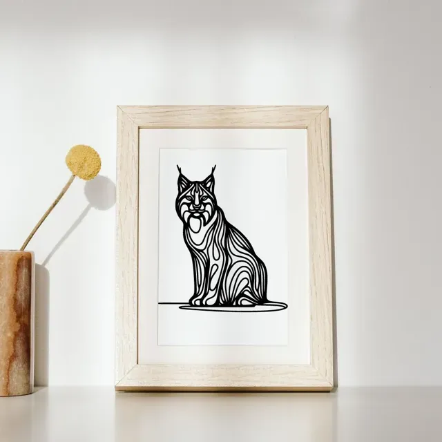 Lynx / Rys wall decoration — Image 4 of 6