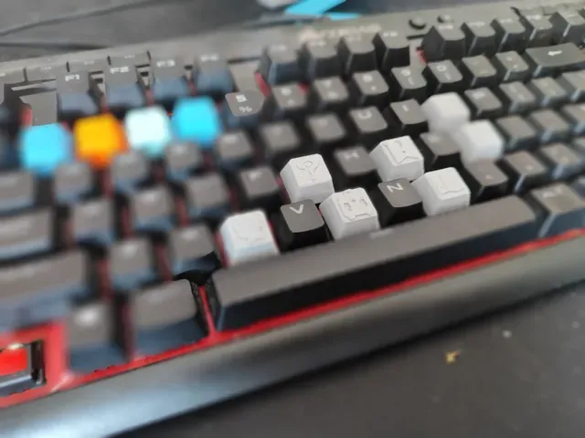 MX Pyro keycap (genshin impact) — Фото 3 из 3