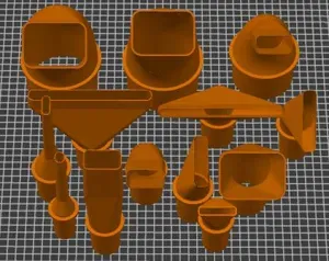 Vacuum nozzles for all common hose sizes