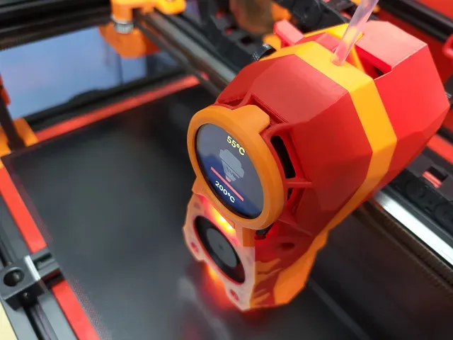 Knomi V2 Display Mount for the Voron Stealthburner — Фото 4 из 13