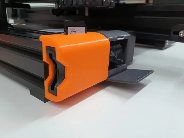 Ender 3 Pro V2 Compact SD Card Adapter Housing V4 — Фото 2 из 12