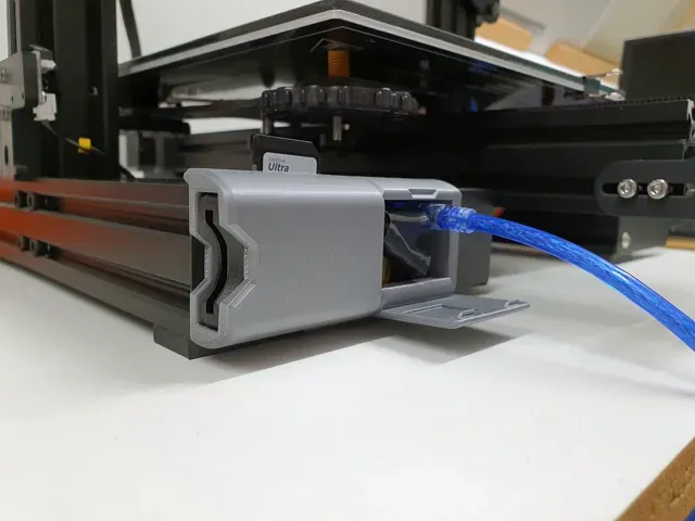 Ender 3 Pro V2 Compact SD Card Adapter Housing V4 — Фото 11 из 12