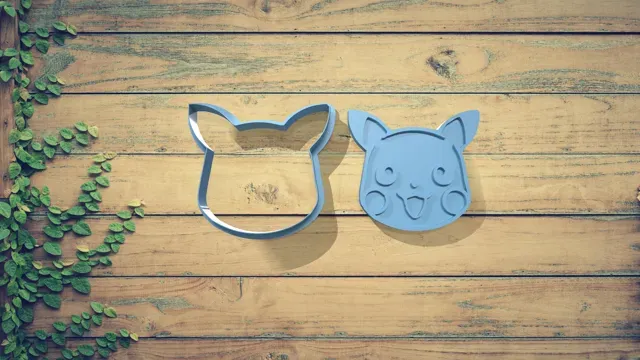 Pokemon Cookie Cutter Set / Pikachu Eevee Pokeball — Image 4 of 5