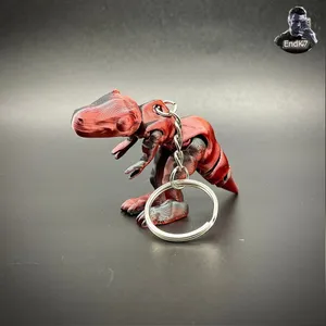 Tiny T-Rex Keychain
