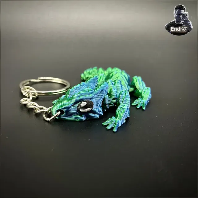 Little Grass Dragon Keychain - Articulated — Фото 3 из 4