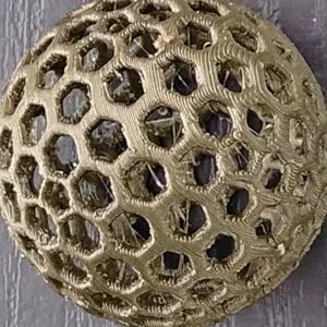 Airless ping pong ball