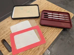 Army Painter wet palette paper template