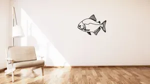 Piranha wall or table decoration