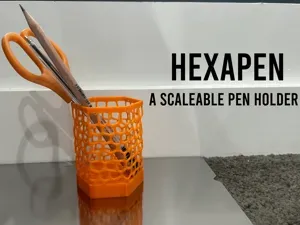 HexaPen - Scaleable Pen Holder