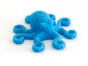 Pixel Octopus - Minimal Voxel Octopus