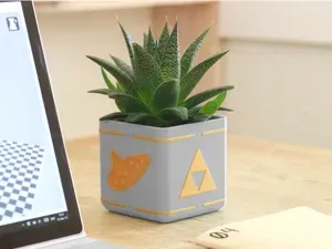 Zelda Planter - Minimal Planter
