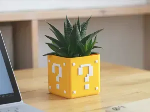 Mario Bros Planter - Minimal Planter