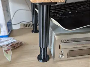 Adjustable futniture leg foot