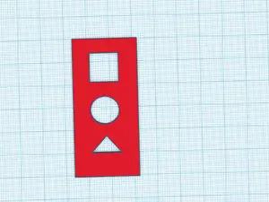 simple shape template