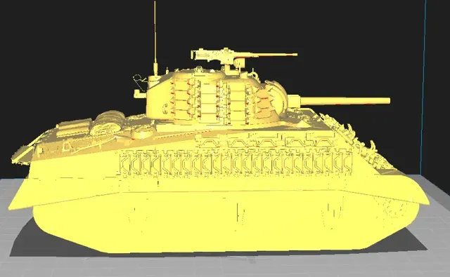 American M4A2 Sherman medium tank — Image 2 of 4