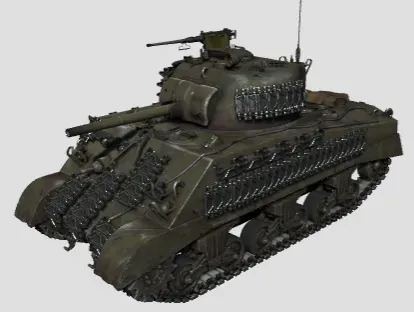 American M4A2 Sherman medium tank