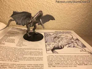 2nd Ed AD&D Silver Dragon