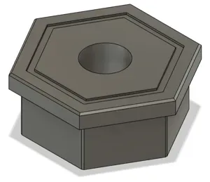 Honeycomb storage wall (HSW) drill guide (param.)