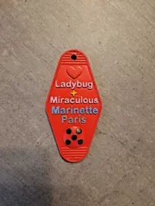 Keychain miraculous ladybug