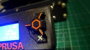 LCD Hex Knob Prusa Style Mini, MK4, MK3, MK2, MK1