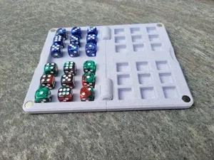 Big Knucklebones Game Board for 16 mm Dices