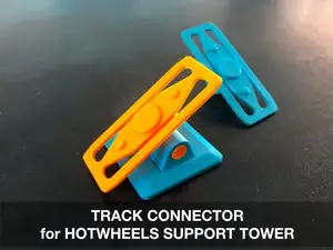 Hotwheels track connector (support towers addon)