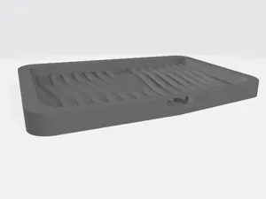 Soap dish for the shower or sink.