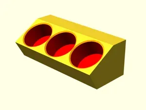 Multiconnect Round Item Holder (Customizable)