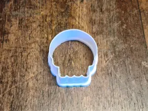 Halloween: skull cookie cutter small