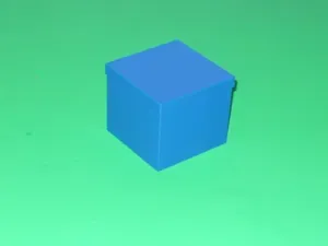 Parametric Container with an overlapped lid