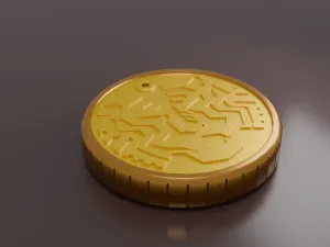 假面骑士ooo老虎核心硬币模型