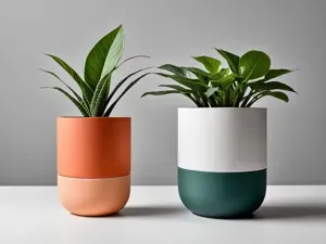 Planter Dual-Color in 2 Parts