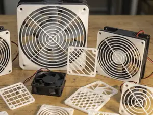 Customizable Fan Grill Cover