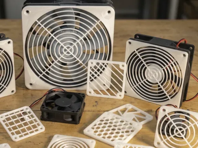 Customizable Fan Grill Cover