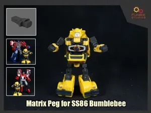 Matrix Peg for Transformers SS86 Bumblebee