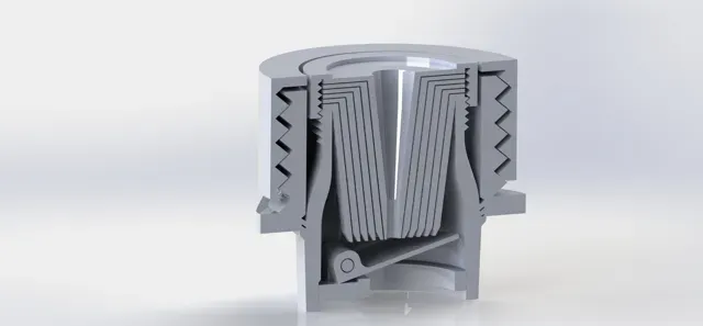 Fully 3D-Printed Air Mattress Pump — Image 3 of 6