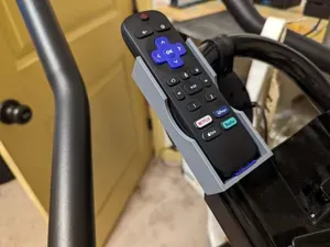 Roku Remote holder for Exercise Bike