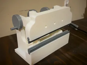 Fully Functional Desktop Mechanical Press Brake