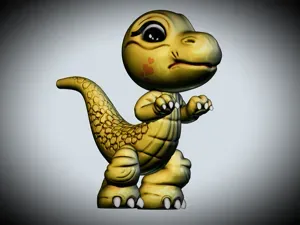 Cute Dino 3d Model
