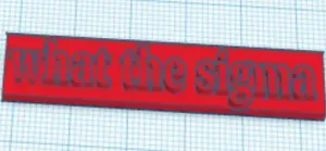 What the sigma