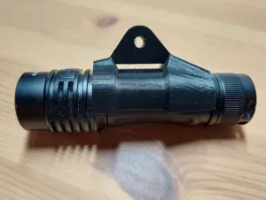 Wurkkos TS25 flashlight gopro mount