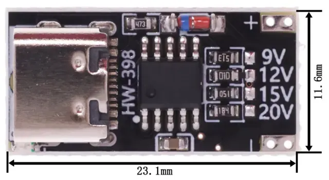 USB C PD Decoy/Trigger Board Case — Фото 2 из 3