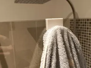 Porte serviette pour paroi de douche en 6 et 8 mm