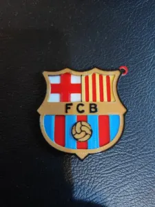 Llavero con el Escudo del F.C. Barcelona