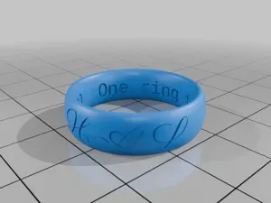 HAL 9000 Engraved Ring