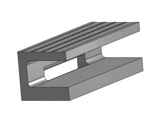 Under Desk Laptop Holder (Double sided 3M Tape) — Фото 4 из 10