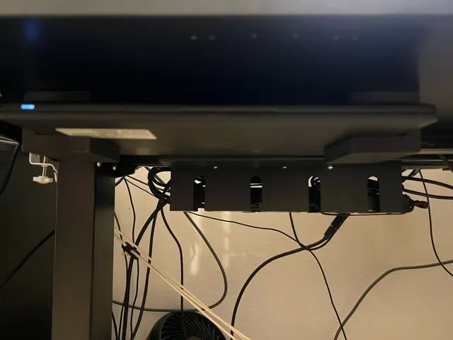 Under Desk Laptop Holder (Double sided 3M Tape)