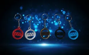 Porte-clés Star Wars rotatif