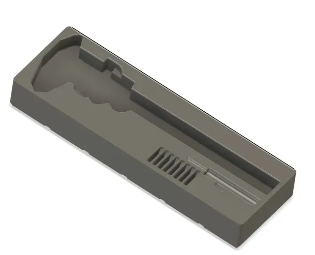 gridfinity Preciva 150mm digital caliper holder — Фото 3 из 5